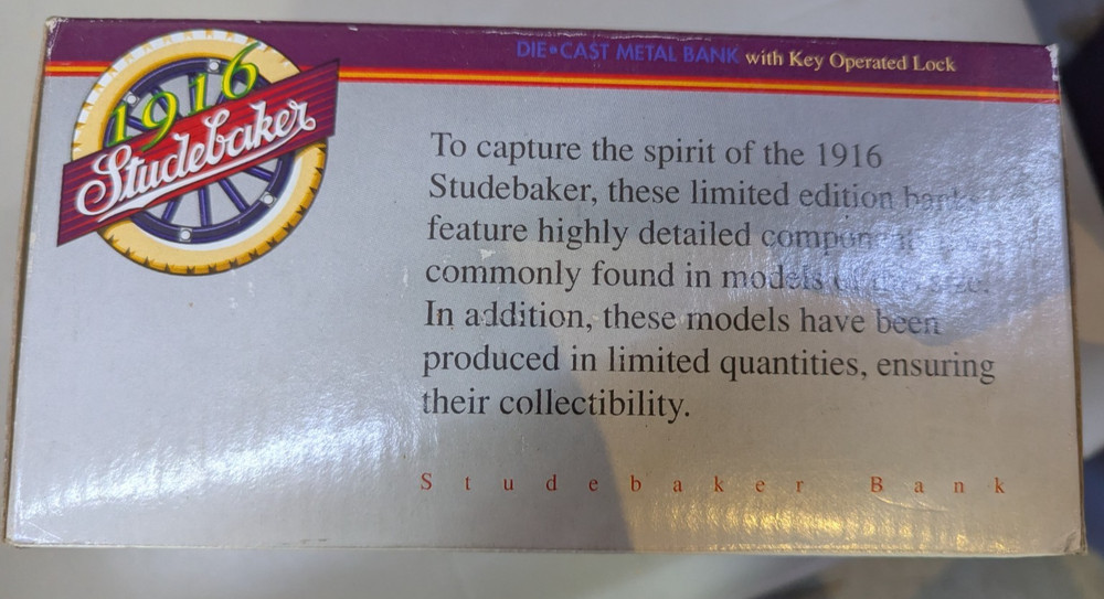 1916 Studebaker Oreo Model 1:25 Scale