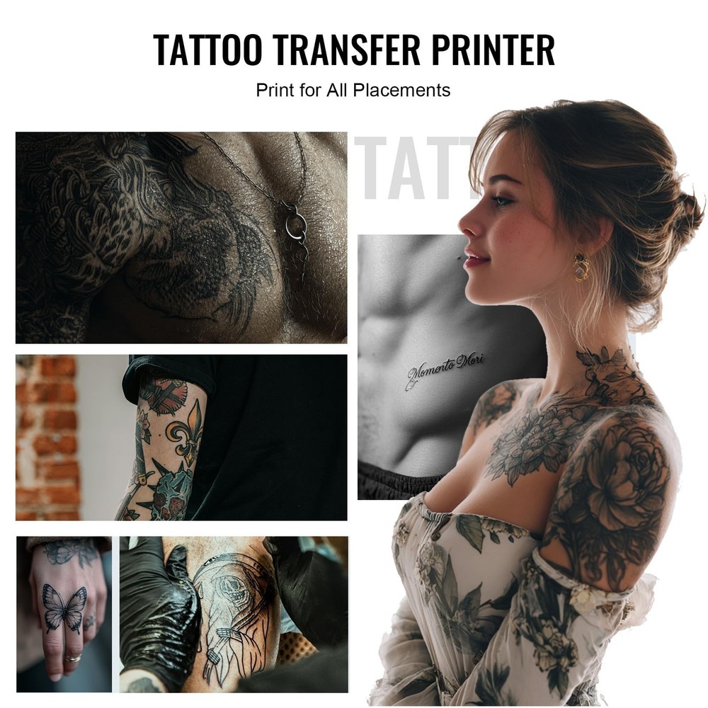 2026 New 2 in 1 Tattoo Stencil & Document Printer, Wireless Bluetooth Thermal...