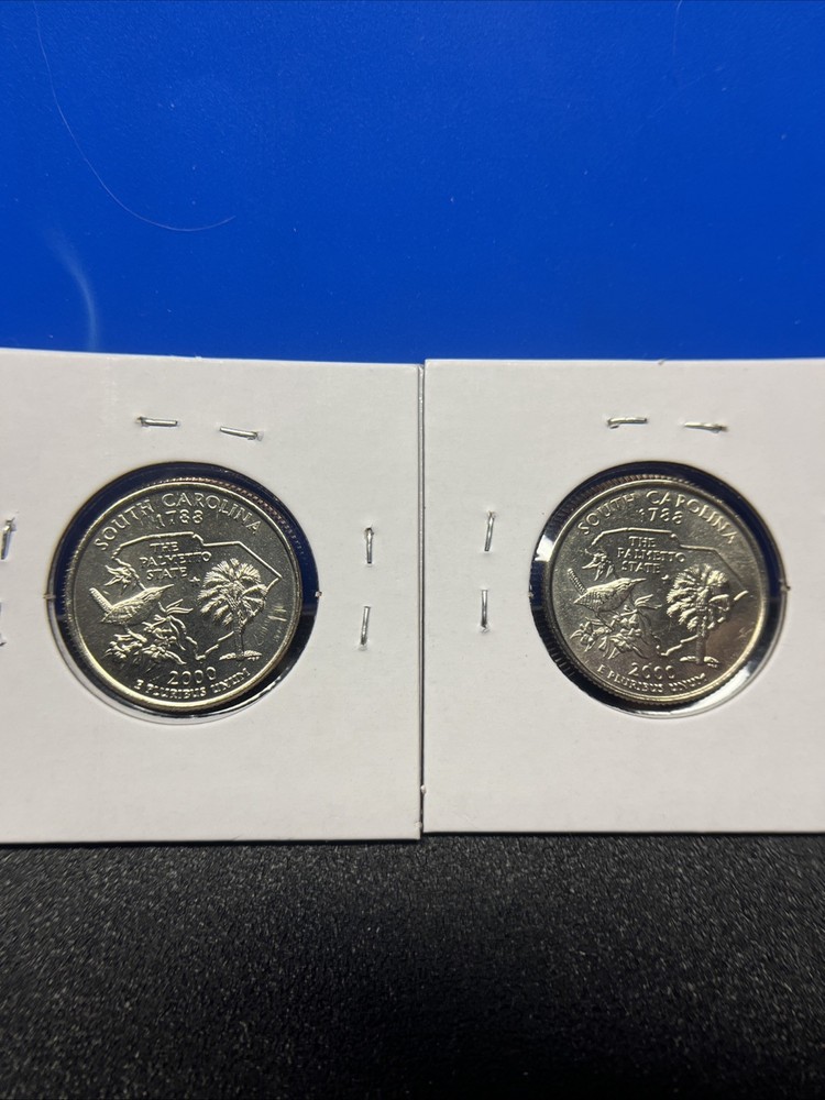 2000 P&D Washington Quarter State Set BU