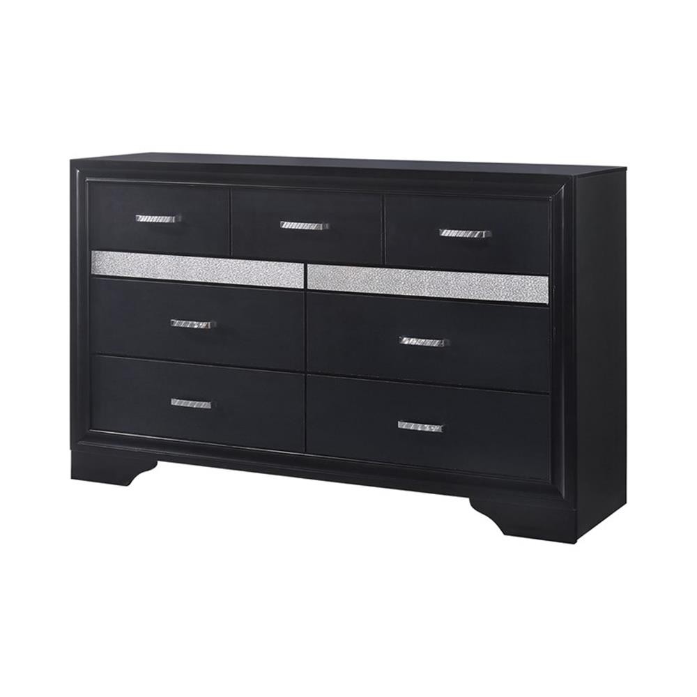 Miranda 4-piece Full Bedroom Set Black