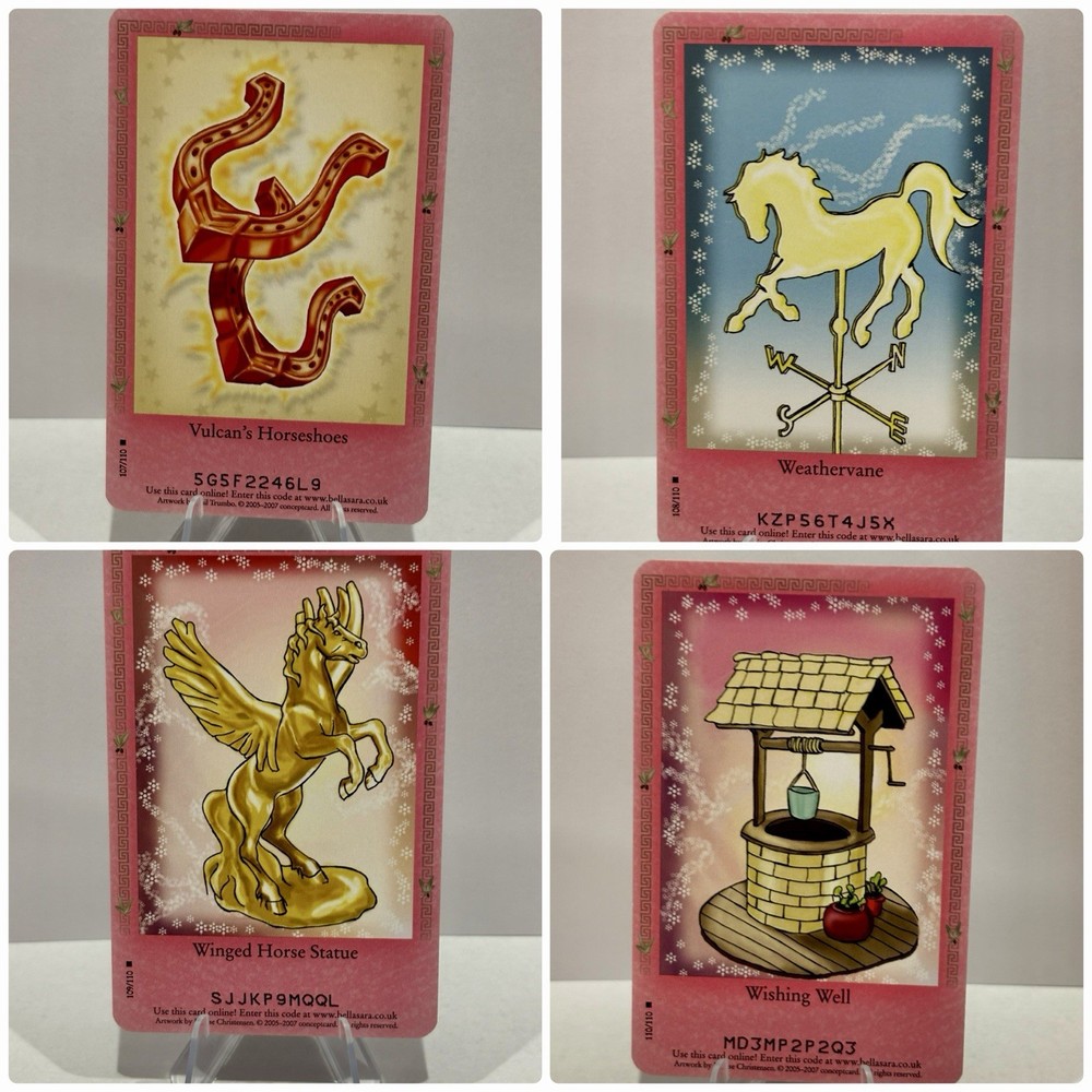 Bella Sara Mythology Complete Set- English Language -Mint Condition