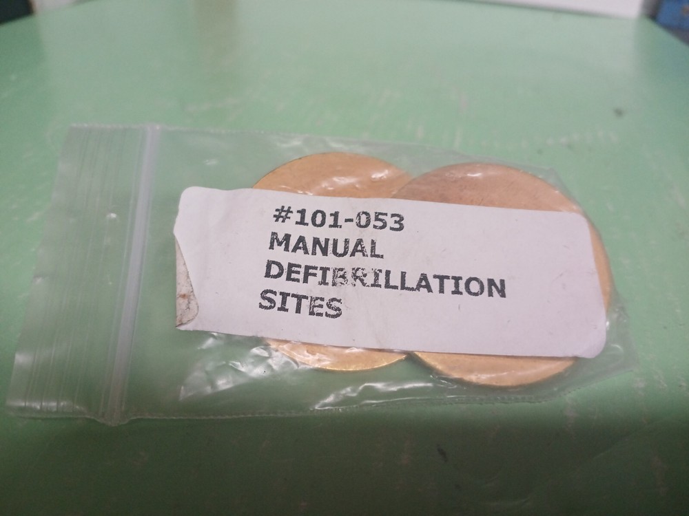Simulaids Manual Defib Sites #101-053 for Training Simulator