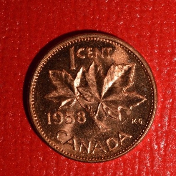 1958 - Brilliant Uncirculated Penny