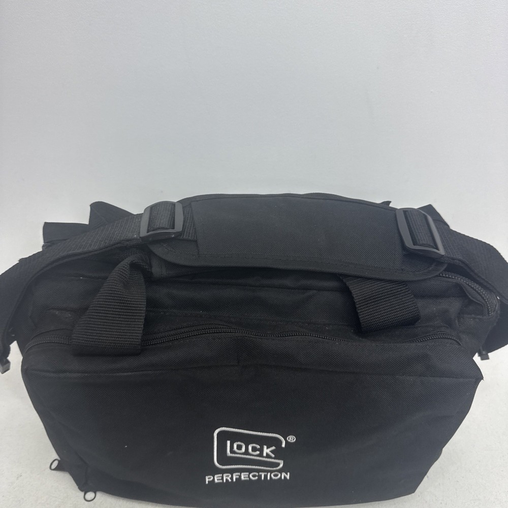 GLOCK Perfection Range Bag Holds 4 Pistols Black
