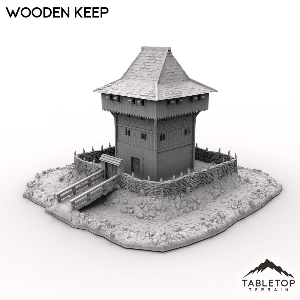 Wooden Keep - Fantasy DND Dungeons and Dragons