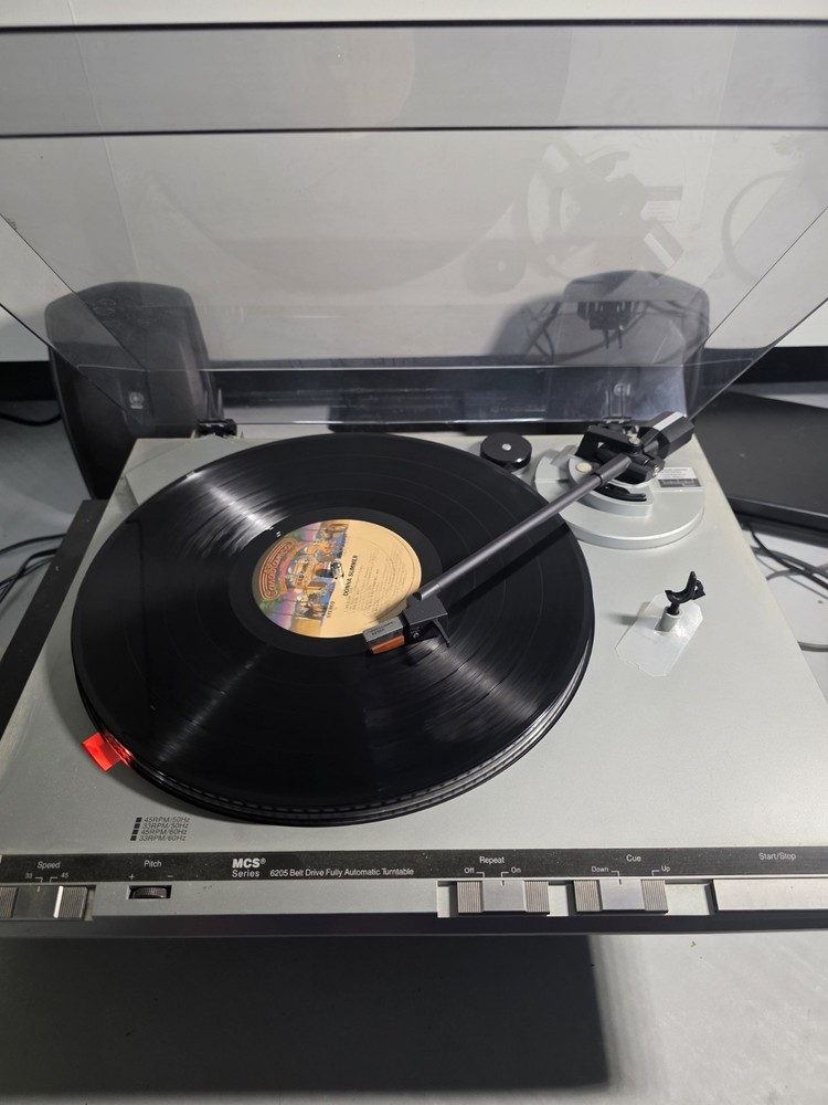 MCS Series 6205 Turntable Works See Description