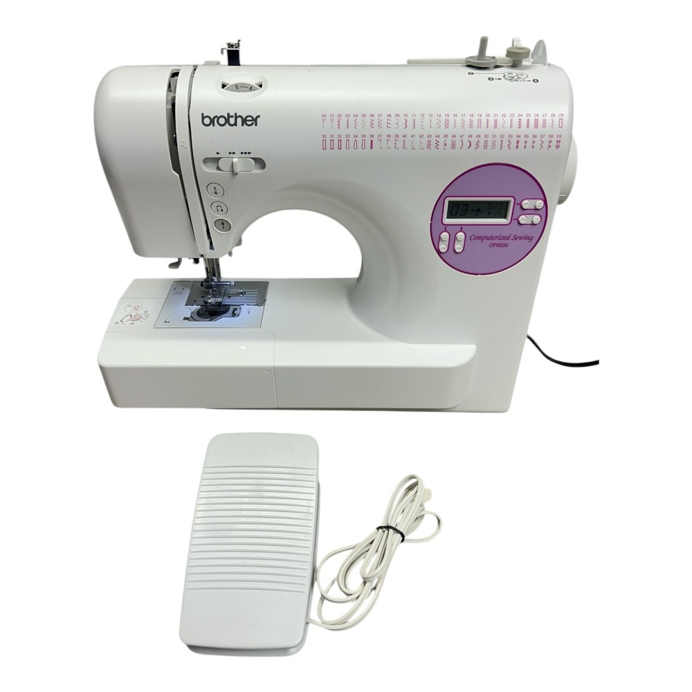 Brother Computerized Sewing Machine CP6500 With Pedal See Test VIDEO