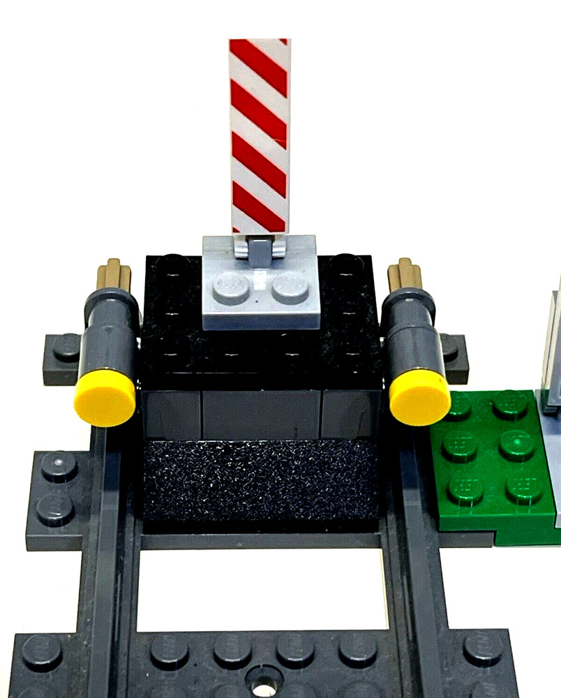 LEGO End Train Track Grey