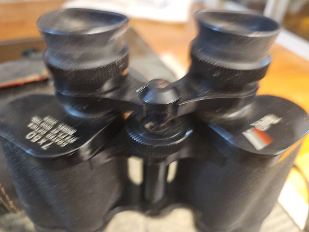 Vintage Traq Model 3003 7x50 Binoculars with Case