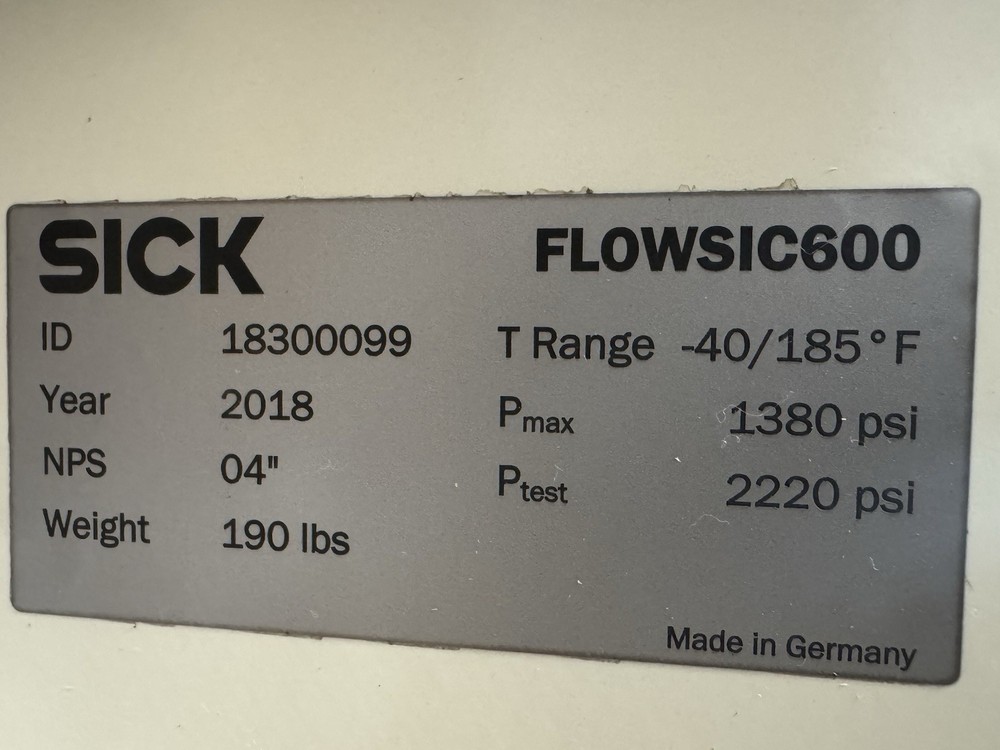 Sick Flow Meter