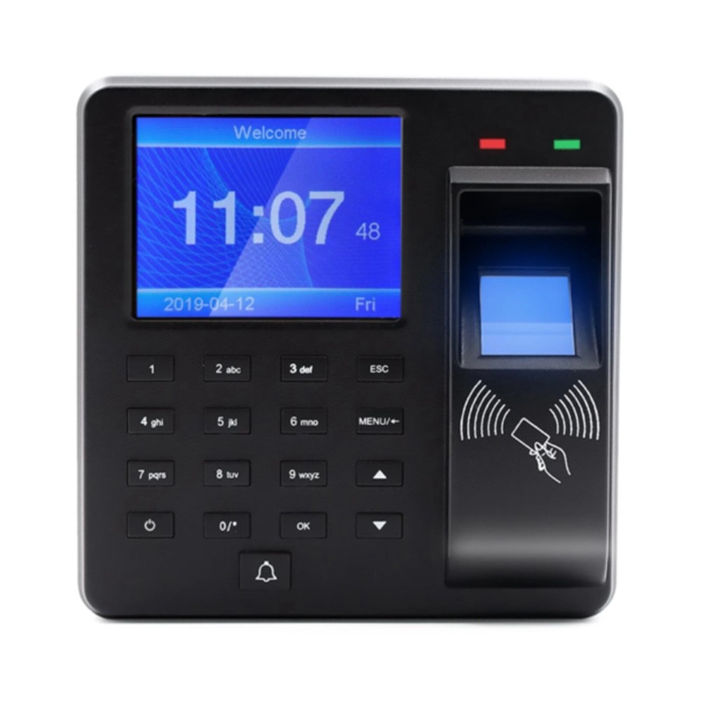 Office Employee Fingerprint Attendance Machine Time Clock Biometric Checking-in