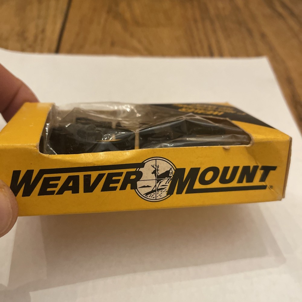 NEW Weaver 1" Top Mount Detachable Split Ring High Height Scope Ring NOS Olin