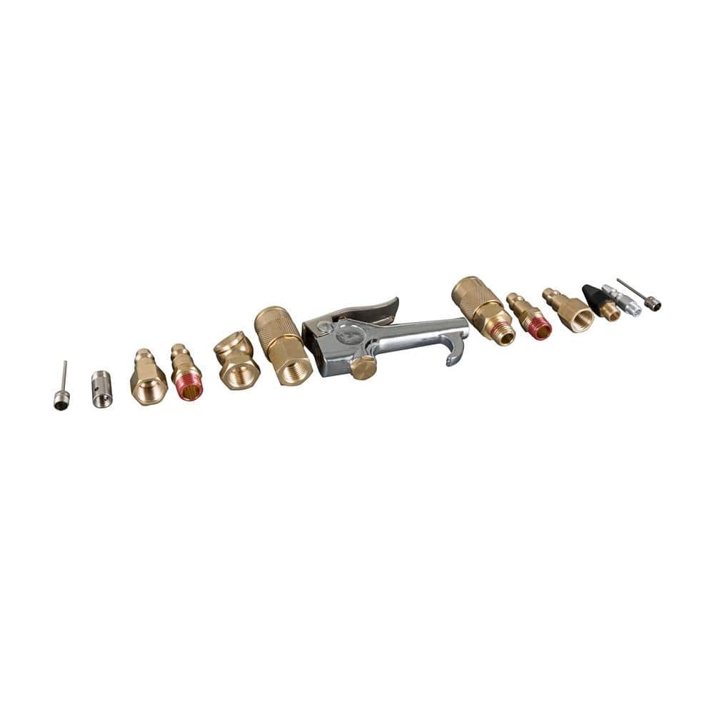 Husky 13-Piece Brass Air Compressor Accessory Kit