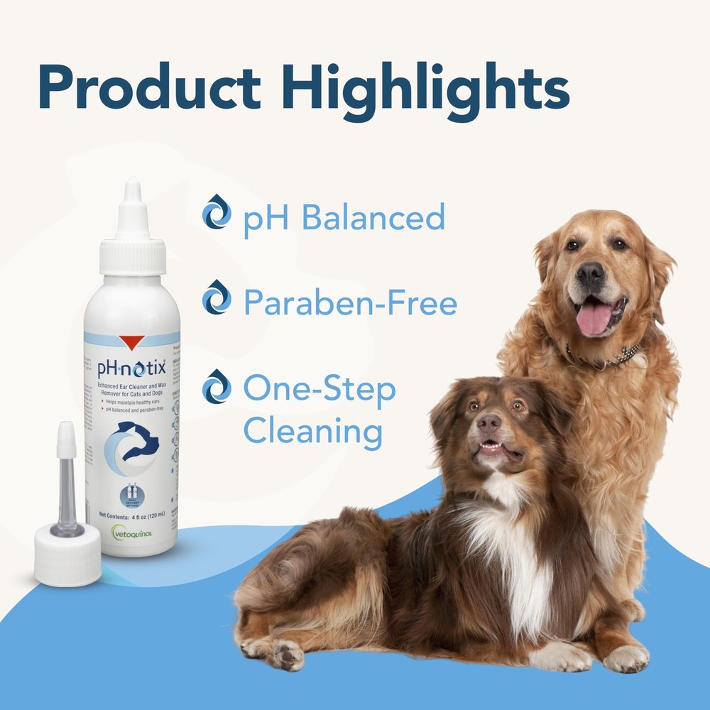 Vetoquinol pHnotix Enhanced Ear Cleaner,