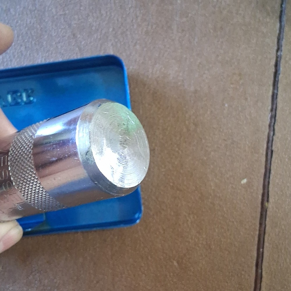 Vessel 2500 Impact Driver Silver Blue with 4 Bits and Blue Case