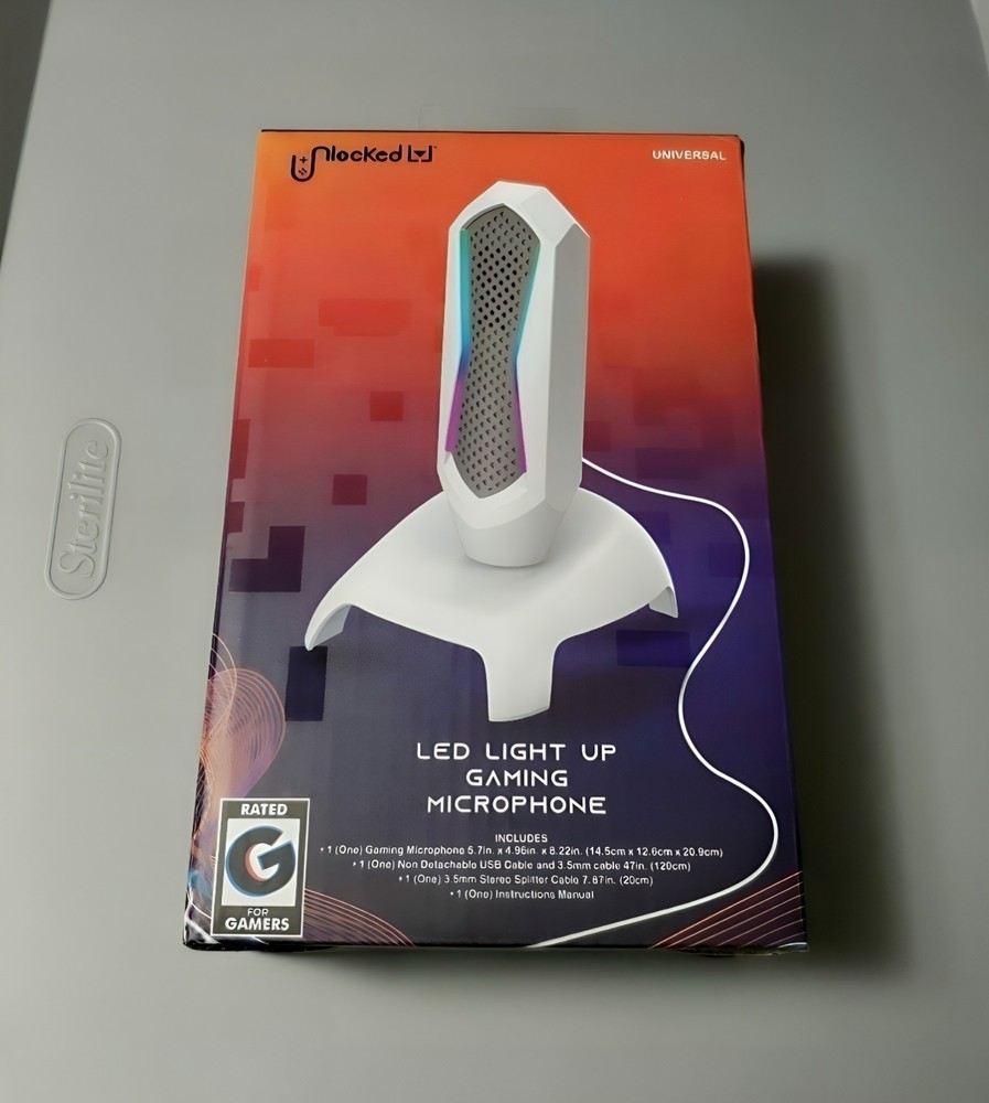 LED Light Up Gaming Microphone