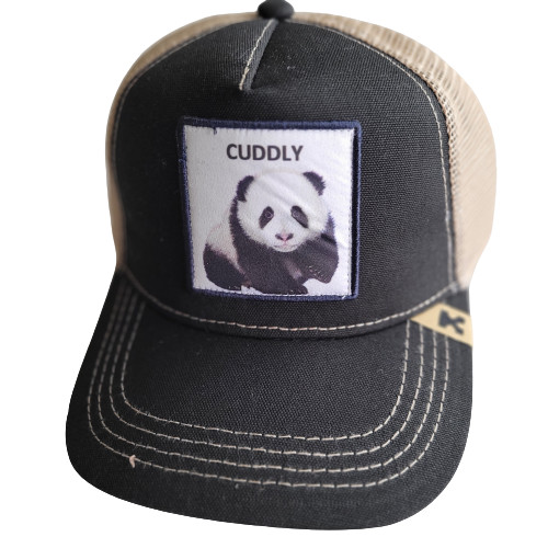 CUDDLY Hat Crazy Trucker Baseball Cap Mesh Panel Adjustable One Size Snap Back