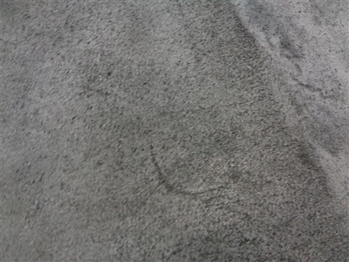 LEATHER HIDE TEXTURED 47" X 50" BLACK