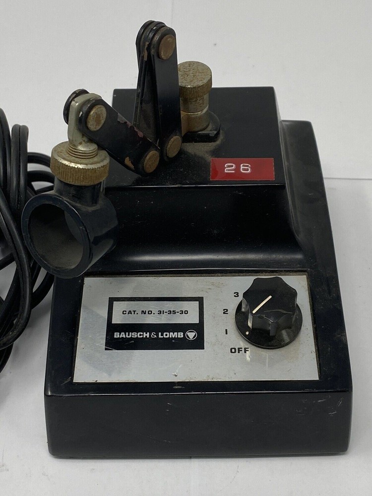 Bausch+Lomb (31-35-30) Vintage Microscope Illuminator, Transformer Light Source