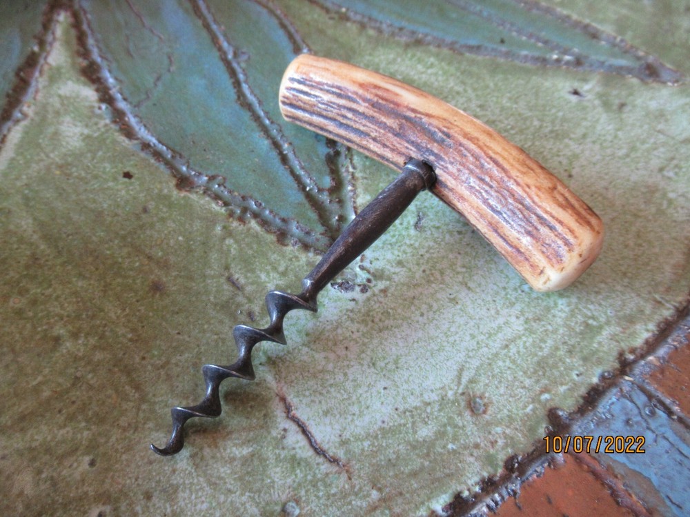 Vintage Stag Horn Cork Screw -