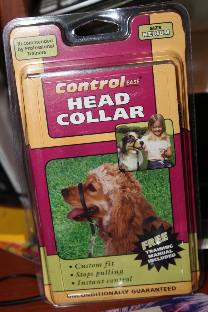 Coastal Control ease Head Collar sz. Medium  black new in package