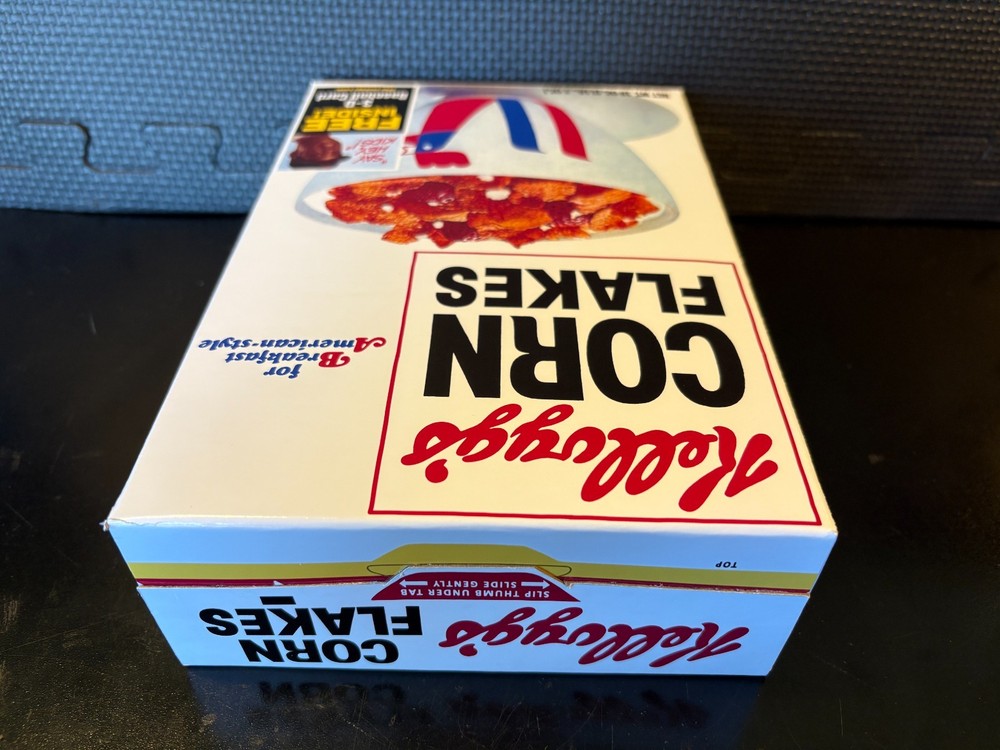 1971 Kellogg's Corn Flakes - Empty custom design display box