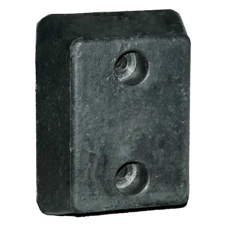 Zoro Select Eprb10 Dock Bumper,10 In. W,Include Fasteners