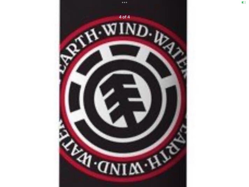 Element Seal High Quality Complete Skateboard Black 7.75”