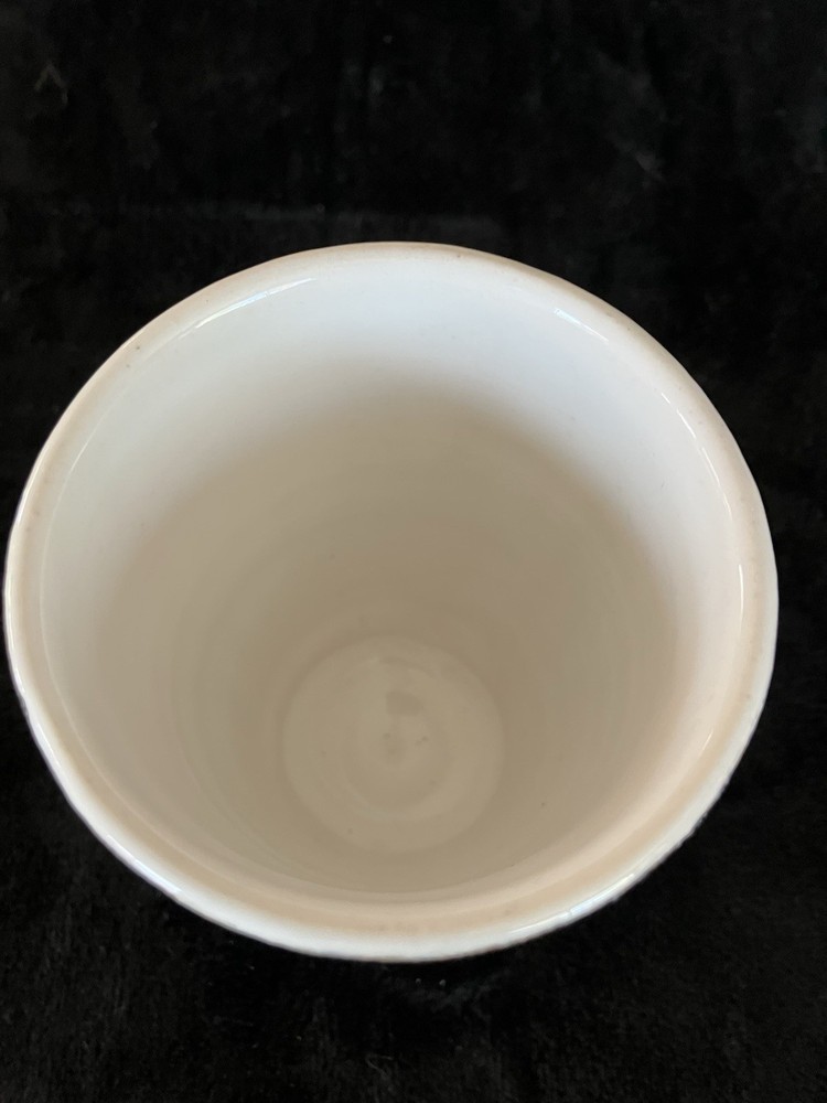 Studio Art Pottery Small Cup/ Planter Hand Made