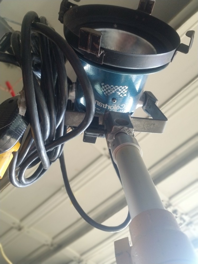 2 Berkey Colortran Mini 5 Light Head