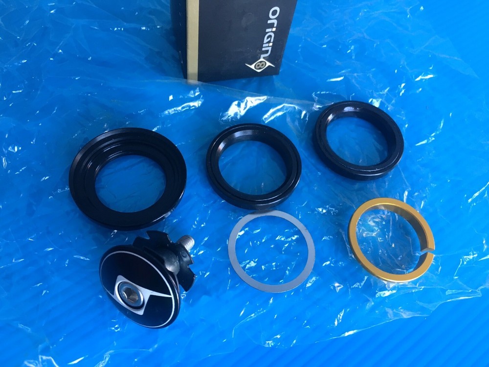 Origin8 Propulsion Zero Stack Headset 1 1/8" Threadless 45/41.2 NOS NIB Black