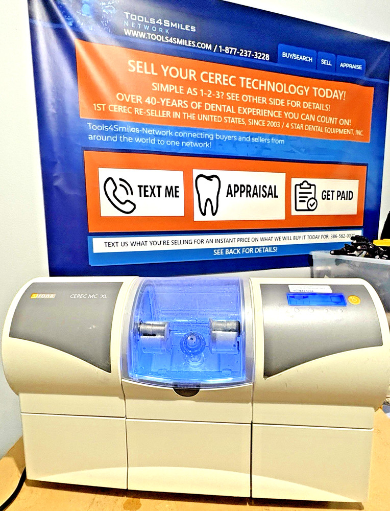 Sirona Cerec MC XL 4 MOTOR 2012 MINT condition / 100% Function Tested / Warranty