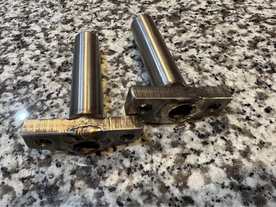 Suzuki LTR450 Titanium Nerf Bar Peg Mounts