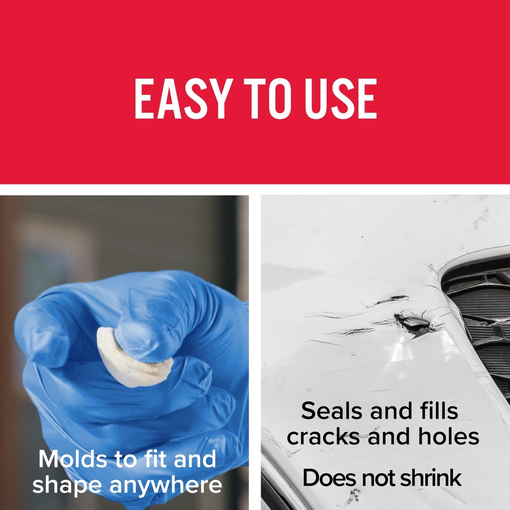 8237 Plasticweld Plastic Repair Epoxy Putty 2 Oz.