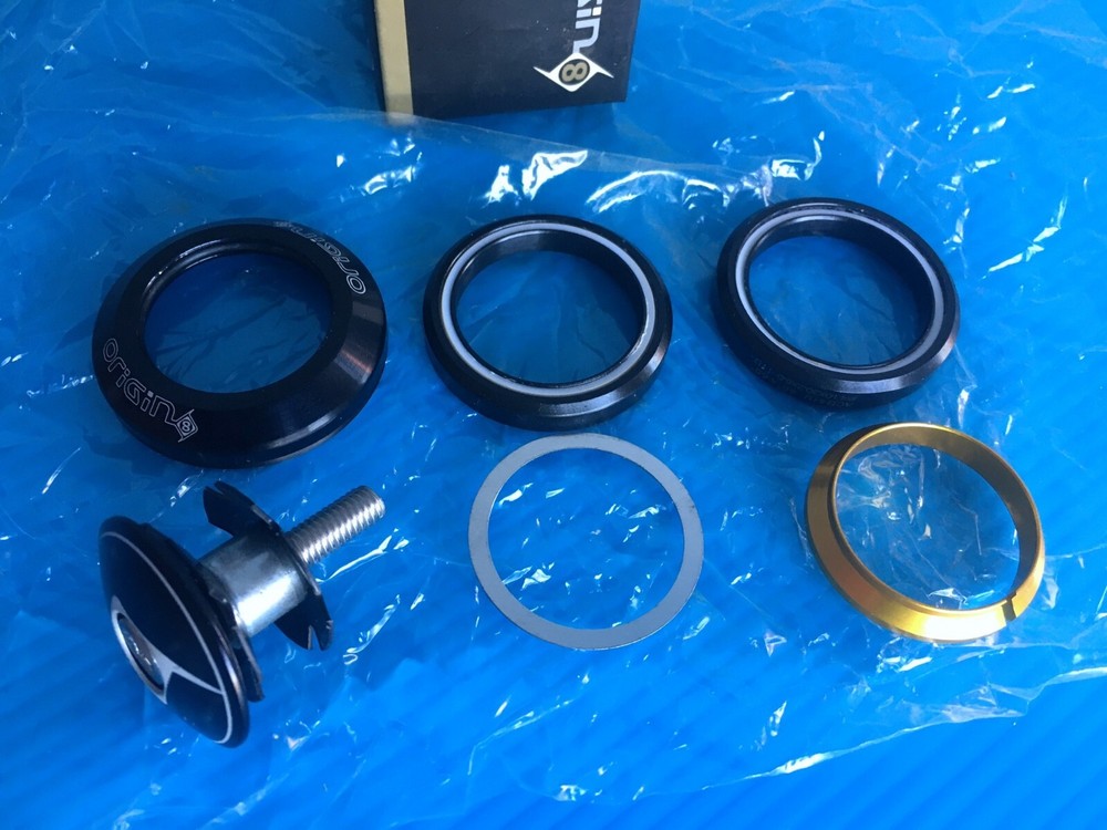 Origin8 Propulsion Zero Stack Headset 1 1/8" Threadless 45/41.2 NOS NIB Black