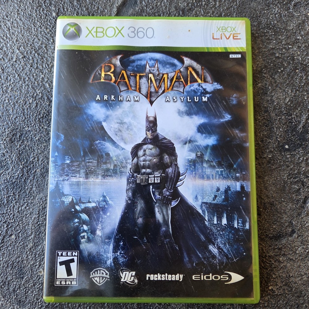 Batman: Arkham Asylum  Xbox CASE ONLY with Insert, No Disc