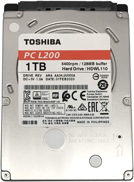 Portable 1TB Hard Drive for Gaming Console