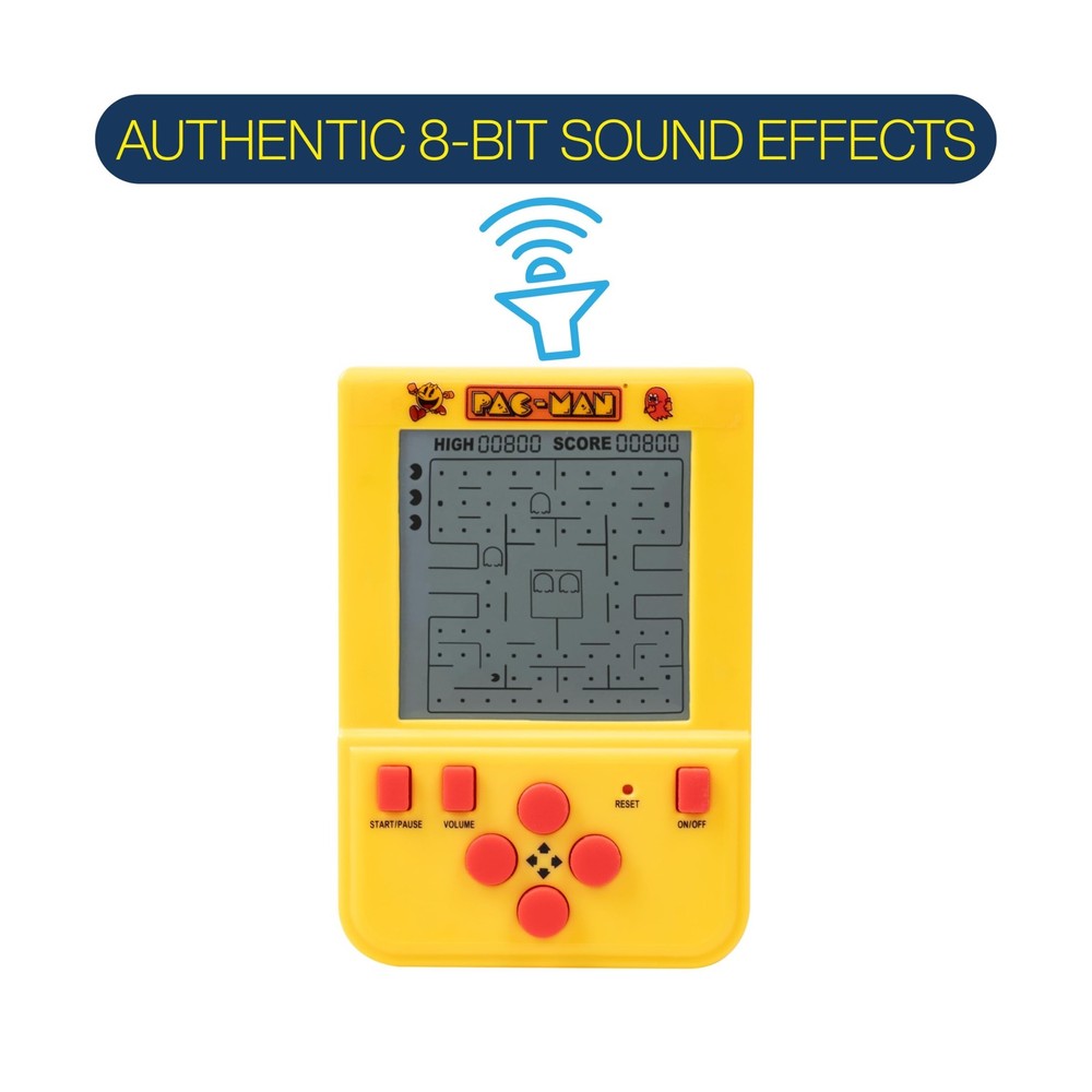 Pac-Man Mini Arcade Keychain – Handheld LCD Game with Classic PAC-Man Game