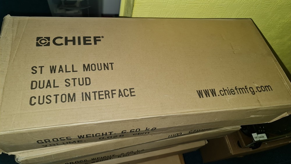 Chief Projector Short Throw Wall Mount Custom Interface