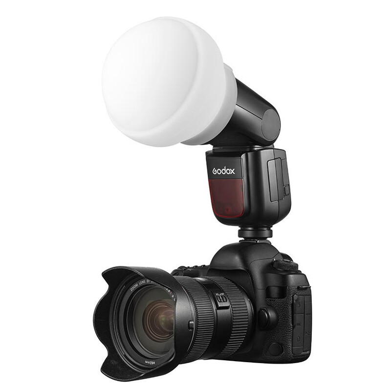 Silica Gel Soft Light Diffuser for Godox AD200Pro AD100Pro V1 Speedlite Flash