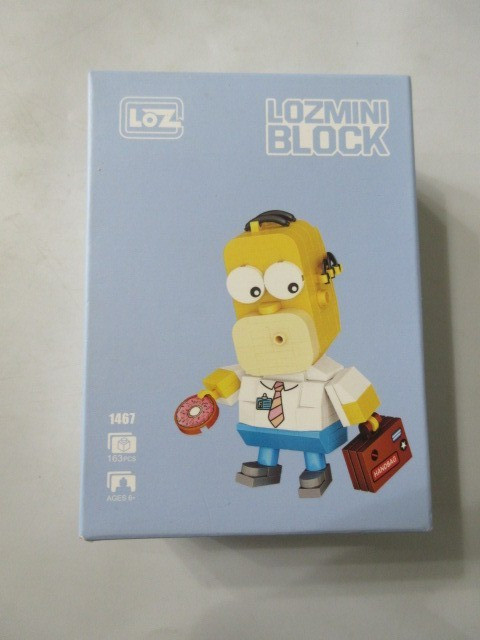 Lozmini Block Homer Simpson 1467