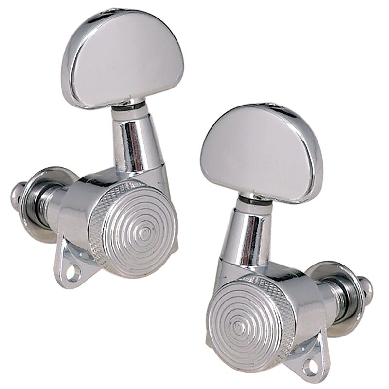 6R Inline Guitar String Tuning Peg Auto Locking Tuners Machine Heads with Key