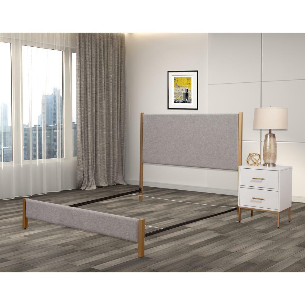 HOLLYWOOD BED FRAME Adjustable Bedframe Headboard Footboard Bolt Black Bed Rails