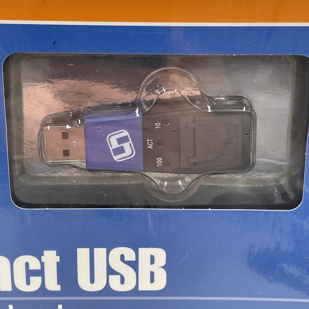 Cisco USB100M Wired USB Network Adapter Dongle 10/100 - New & Sealed