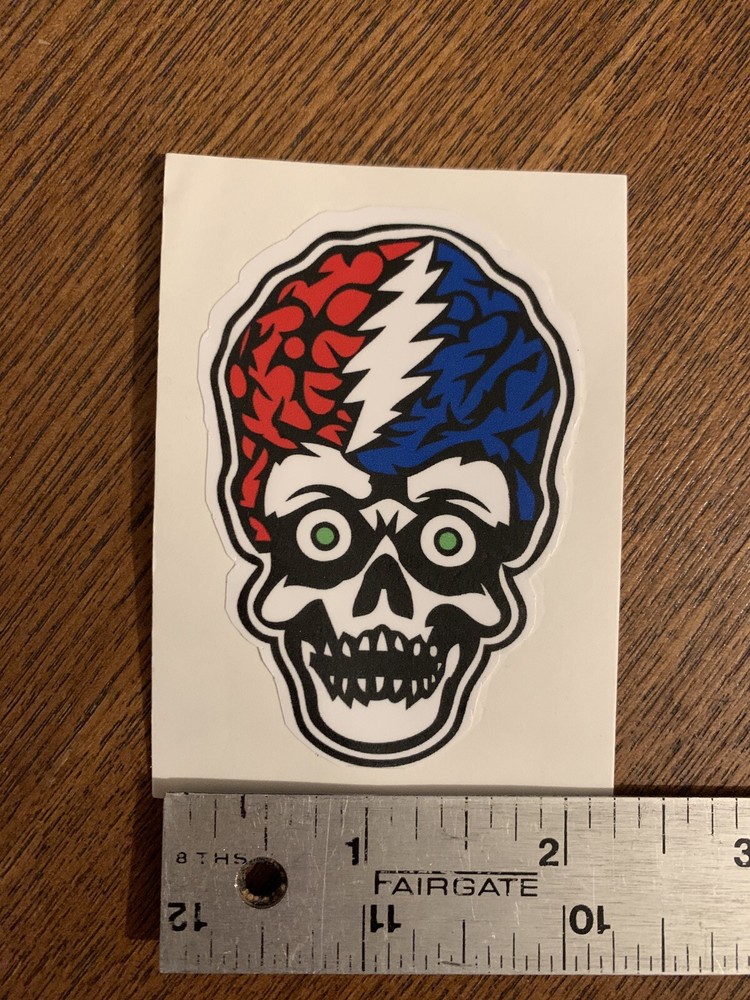 Dead Mars Attacks Your Face Alien Stickers (2)