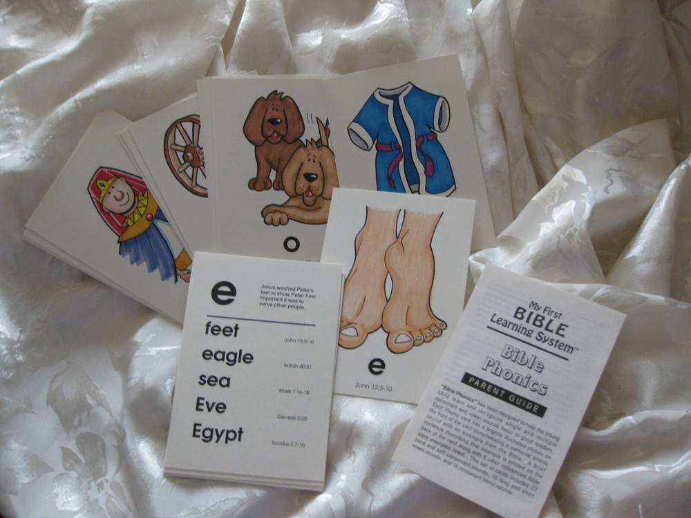 BIBLE PHONICS ~ Ages 3-8+ Vintage Rainfall Educational