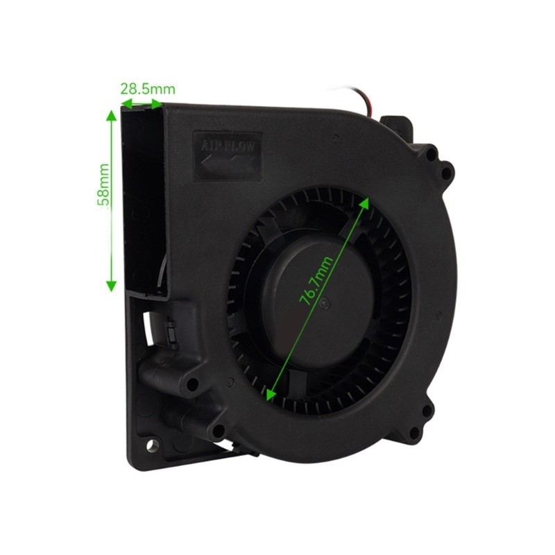 Long Lasting 24V Fan Durable Cooling Solution for KLP1 3D Printer Electronics