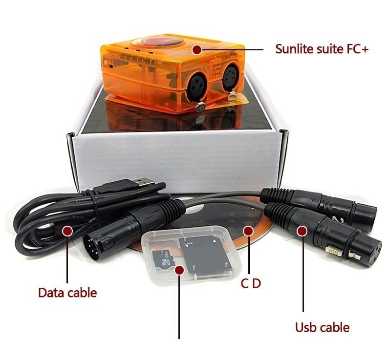 Sunlite Suite 2 FC+ DMX512 Stage Light Controller USB Light Control Windows XP