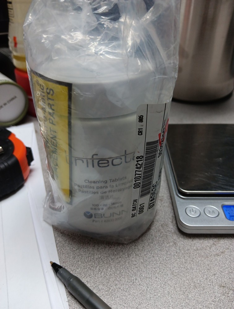 Bunn Trifecta Cleaning Tablets