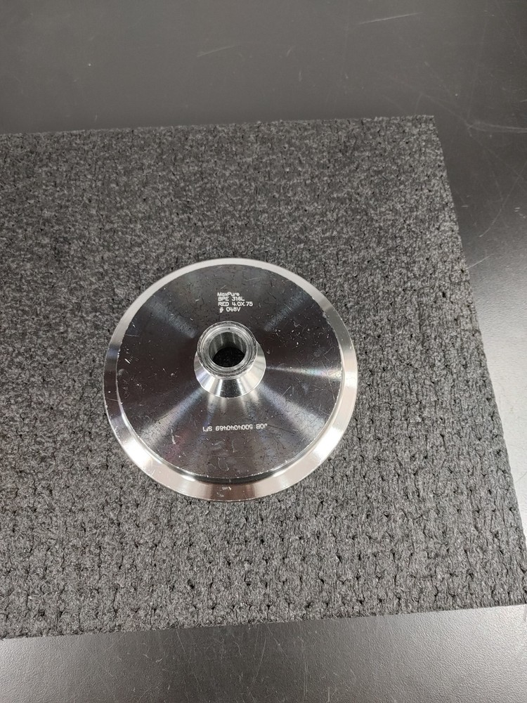 MAXPURE BPE 316L SS Tri Clamp Concentric Reducer Fitting RED 4.0X.75